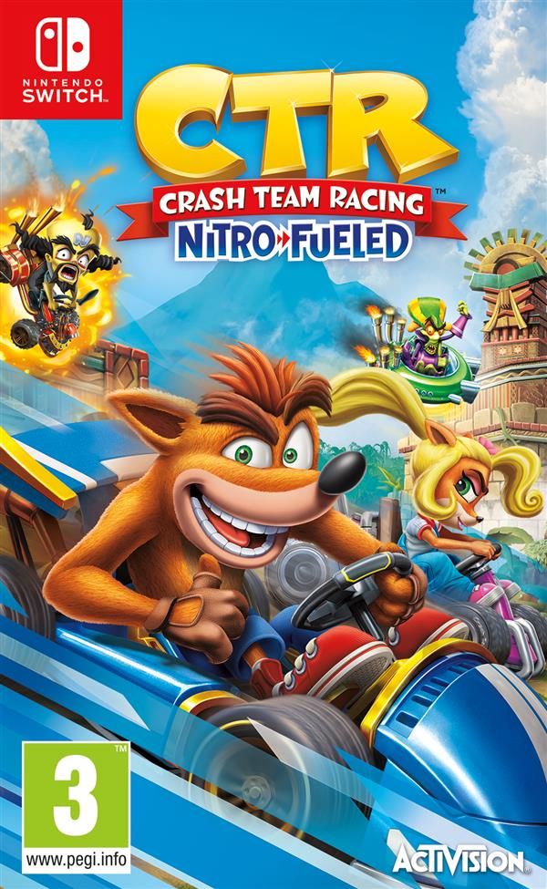 Crash Racing Key SWITCH CTR Crash Team Racing Nitro Fueled - Arcadia
